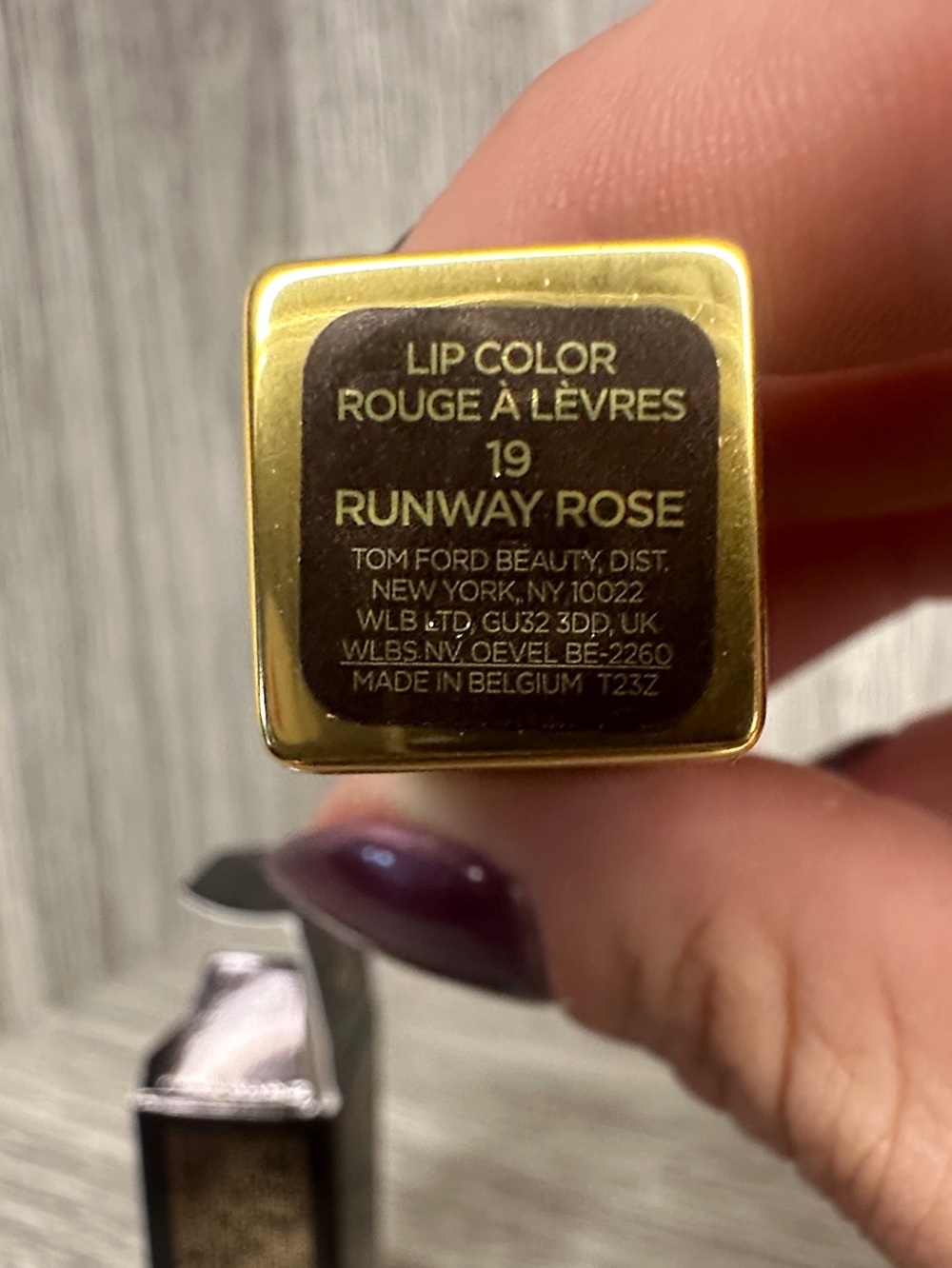 Tom Ford Lip Color- 19Runway Rose Mini - Picture 2 of 2